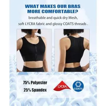 GYMAGINE High Impact Sports Bra for Ultimate Comfort