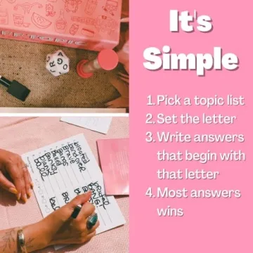 Fun OFF TOPIC Galentine's Day Game for Girls Night