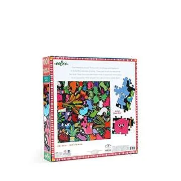 eeBoo: Piece and Love Cats at Work 1000-piece Square Adult Jigsaw Puzzle, Jigsaw Puzzle for Adults and Families, Includes Glossy, Sturdy Pieces and Minimal Puzzle Dust