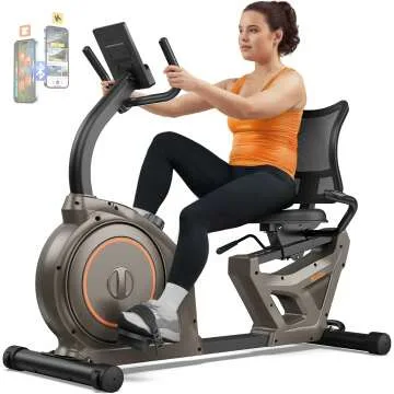 Niceday Recumbent Exercise Bike, Recumbent Bike for Home, Recumbent Stationary Bike 400LBS Weight Ca...