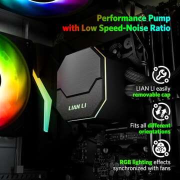LIAN LI ALC360 AIO Cooler with RGB 360mm Radiator