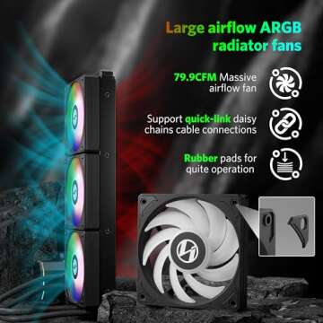 LIAN LI ALC360 AIO Cooler with RGB 360mm Radiator