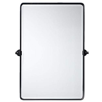 TEHOME Pivot Rectangle Bathroom Vanity Mirror 27 x 35