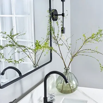 TEHOME Pivot Rectangle Bathroom Vanity Mirror 27 x 35