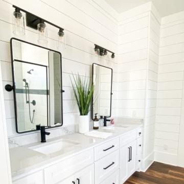 TEHOME Pivot Rectangle Bathroom Vanity Mirror 27 x 35