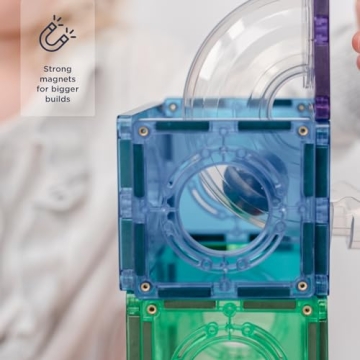 Explore the CONNETIX Rainbow Ball Run Pack: 92 Piece Fun