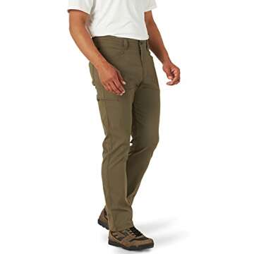 ATG by Wrangler mens Synthetic Utility Pants, Sea Turtle, 34W x 32L US