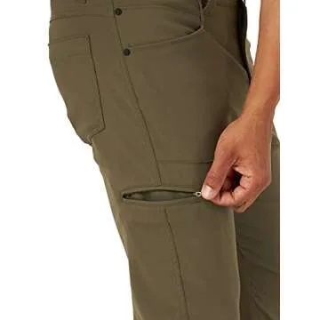 ATG by Wrangler mens Synthetic Utility Pants, Sea Turtle, 34W x 32L US