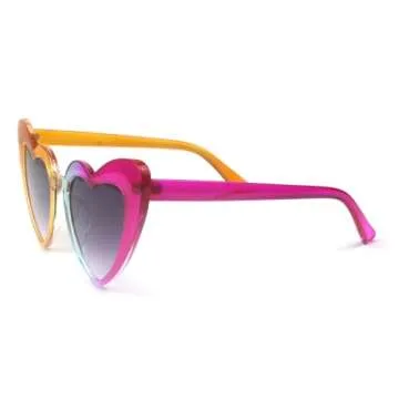 Chic YooThink Heart Shaped Sunglasses for Women