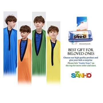 SANHO Yopo Dynamic Movement Sensory Sox, Medium,6-9 years old, 47''HX27''W,Good for Height:41"-51",Updated Version,Blue
