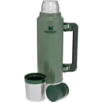 Stanley Classic Vacuum Bottle 1.4L in Hammertone Green Styling Functionality