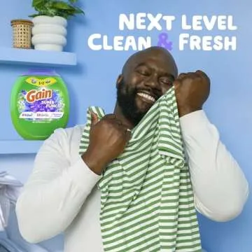 Gain Super Sized Flings Laundry Detergent Pacs, 45 Count, Dewdrop Dream Scent