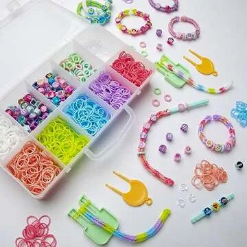 Rainbow Loom Beadmoji Bracelet Kit for Creative Kids