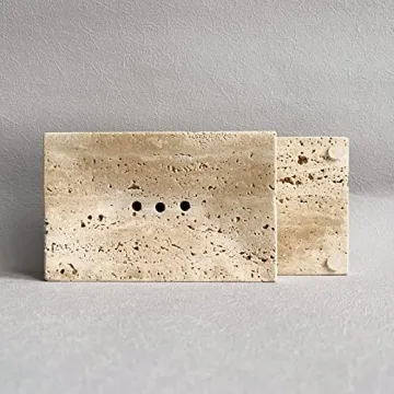 Elegant StonePlus Marble Soap Dish for Any Bathroom