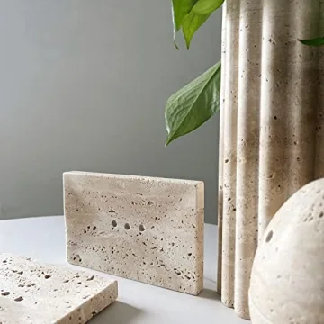 Elegant StonePlus Marble Soap Dish for Any Bathroom