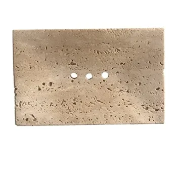 Elegant StonePlus Marble Soap Dish for Any Bathroom