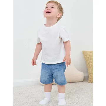 Zaples Grip Crew Socks - Comfort & Safety for Toddlers