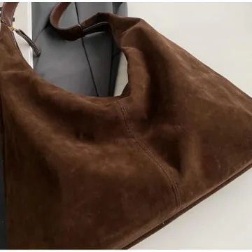 Trendy Suede Crescent Shoulder Bag for Every Occasion