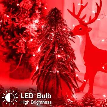 Malgero LED String Lights with Timer for Halloween