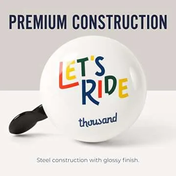 Thousand Jr. Bicycle Bell - Let's Ride