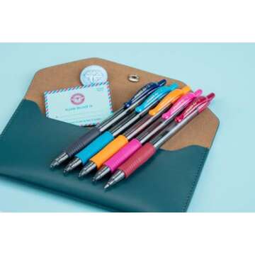 Pilot G2 Premium Gel Pens, Fine Point Navy Blue - Pack of 12