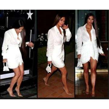 Michelle Parker Cape Robbin Glass Doll Transparent Clear Pointed Toe Stiletto High Heel Pumps (9)