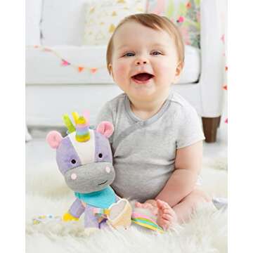 Skip Hop Bandana Buddies Unicorn Activity Teething Toy