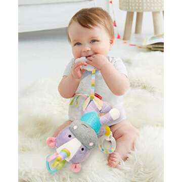 Skip Hop Bandana Buddies Unicorn Activity Teething Toy