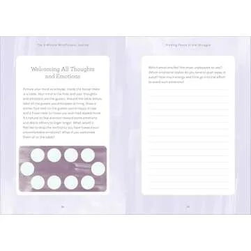 The 5-Minute Mindfulness Journal: Daily Practices for a Calmer, Happier You