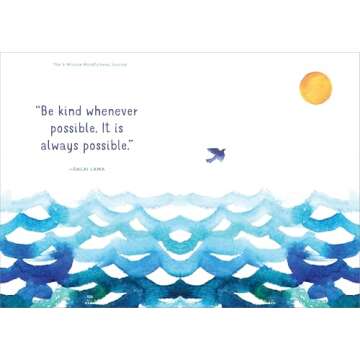 The 5-Minute Mindfulness Journal: Daily Practices for a Calmer, Happier You