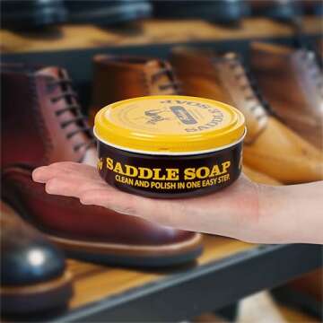 Fiebing's Saddle Soap - 12 oz Cleaner & Conditioner