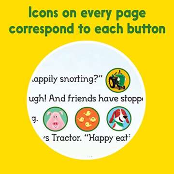 Happy Little Farm (John Deere Kids: Children's Interactive 10-Button Early Bird Sound Books) (John Deere Kids; Early Bird Sound Books)