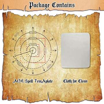 Byhoo Spell AOE Damage Marker: Accurate D&D Area Effect Template for RPGs