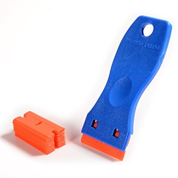 EHDIS 1.5" Plastic Razor Scraper with 10 Blades