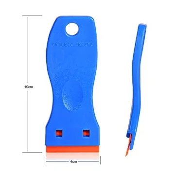 EHDIS 1.5" Plastic Razor Scraper with 10 Blades