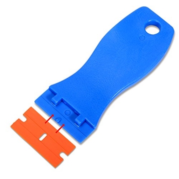 EHDIS 1.5" Plastic Razor Scraper with 10 Blades