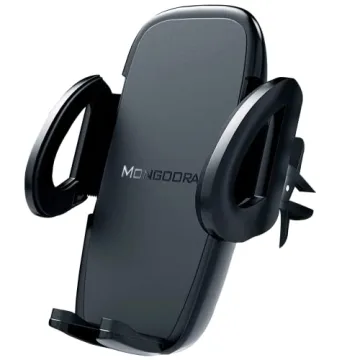 Mongoora Air Vent Car Phone Mount Holder - Secure & Adjustable Smartphone Access for All