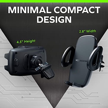 Air Vent Phone Mount Holder with Locking Mechanism