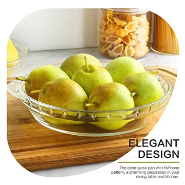 MCIRCO Deep Pie Pans Set for Perfect Baking and Serving