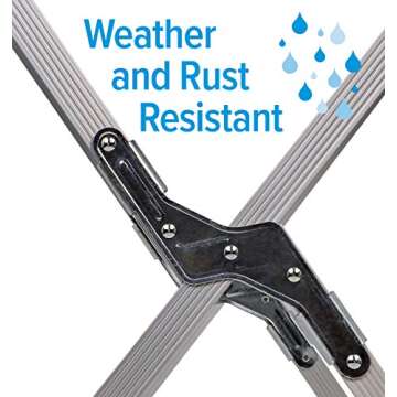 Camco Aluminum Roll-Up Camping Table - Portable and Durable