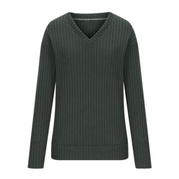 Trendy Leodye Sweater for Women 2024 in Army Green