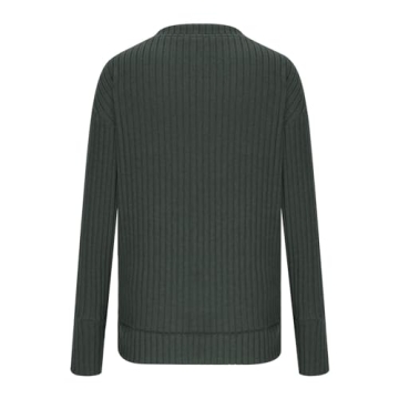 Trendy Leodye Sweater for Women 2024 in Army Green