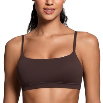 CRZ YOGA Butterluxe Adjustable Sports Bra - Ultimate Comfort & Style