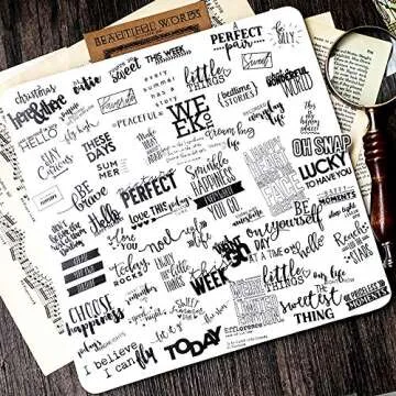 Doraking Vintage 90PCS Sweet Happiness Stickers for DIY
