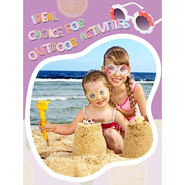 Dunzy DIY Flower Sunglasses for Kids Party Favors