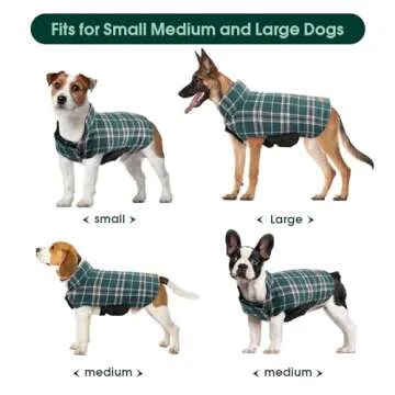 Kuoser Reversible Waterproof Dog Winter Coat