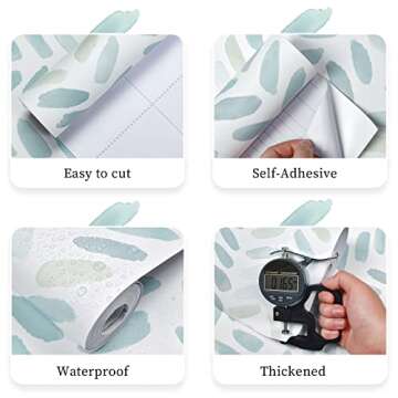 Sevalo Peel and Stick Boho Wallpaper for Easy Home Décor