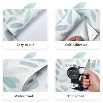 Sevalo Peel and Stick Boho Wallpaper for Easy Home Décor