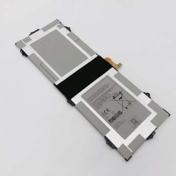 Replacement Battery EB-BW720ABA for Samsung Chromebook 4 11.6" XE310XBA, 4+ 15.6" XE350XBA-K01US XE350XBA-K02US, Chrombook Plus V2 XE520QAB XE521QAB