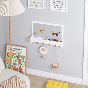 UTEX Lego Building Block Wall - Fun Kids Storage Solution